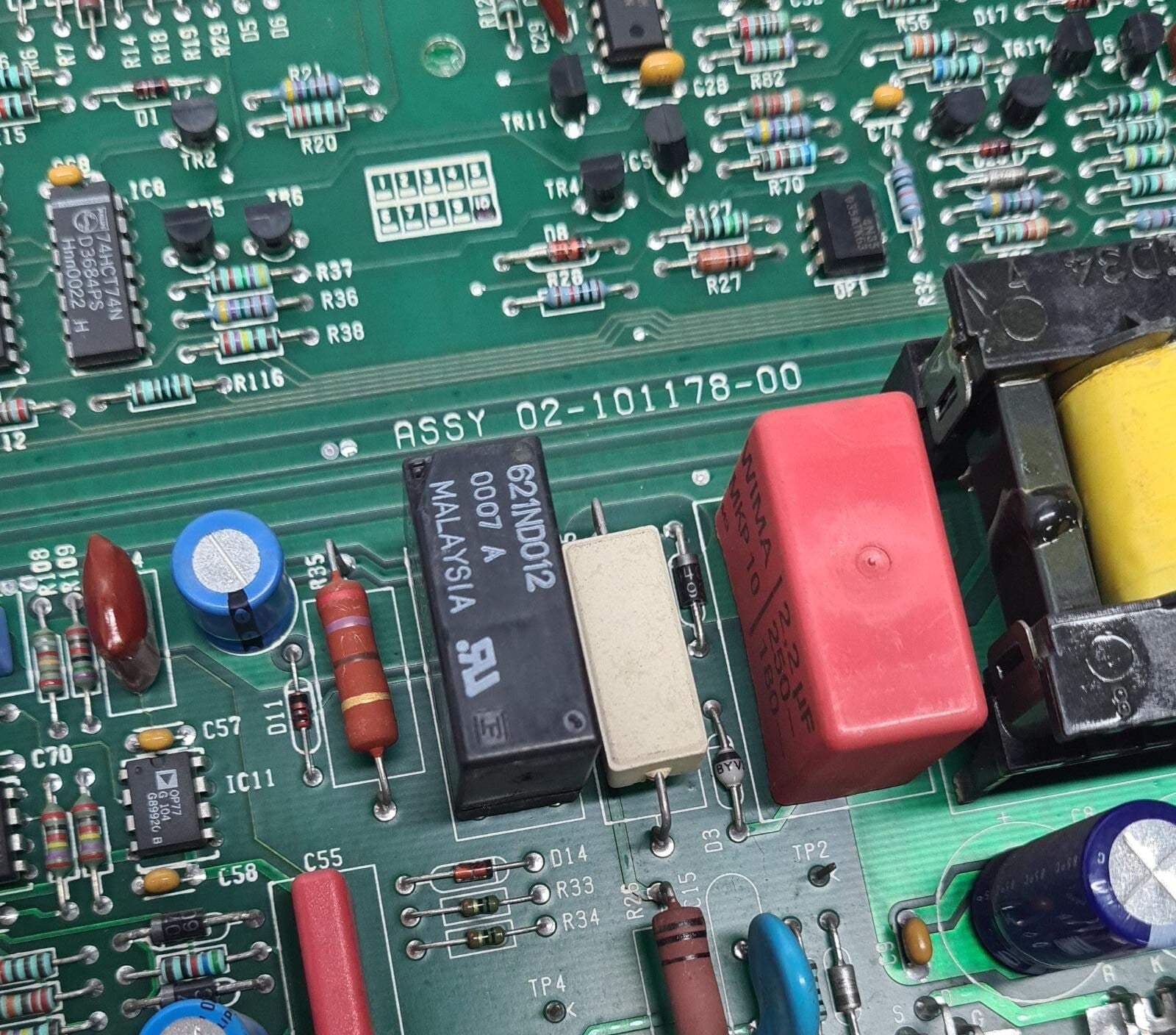 Varian ASSY 02-101178-00 PWB 50-101178-04 Main Control Board PCB