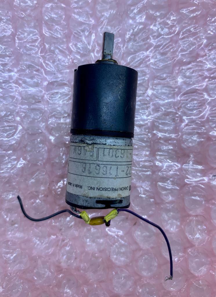 Canon Precision DC Rotary Motor & Encoder Shaft 0622-t16616 p4gn Japan