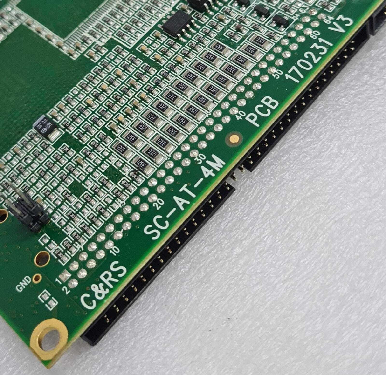 C&RS SC-AT-4M PCB 170231 V3 015033 Rev. 3.2 Board 4-Axis Control Unit ELMO