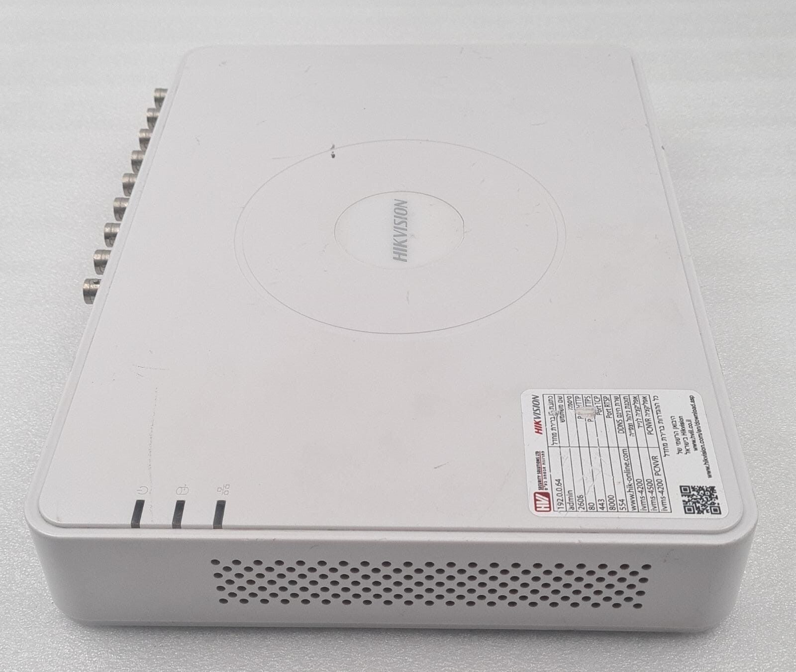 HIKVISION DVR DIGITAL VIDEO RECORDER DS-7116HWI-SH for Surveillance Cameras