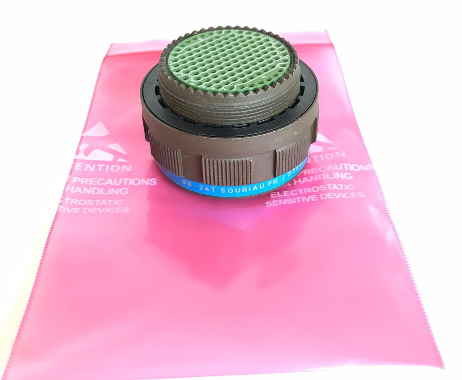 SOURIAU 08-24T FR J D38999/26WJ35PN 35 PIN CIRCULAR MIL-SPEC CONNECTOR