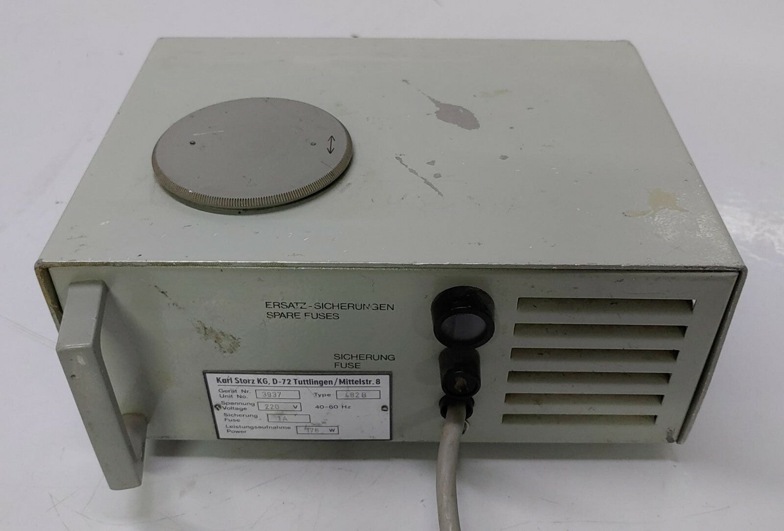 KARL STORZ KALTLICHT FONTAENE ENDOSCOPE COLD LIGHT FOUNTAIN 482B