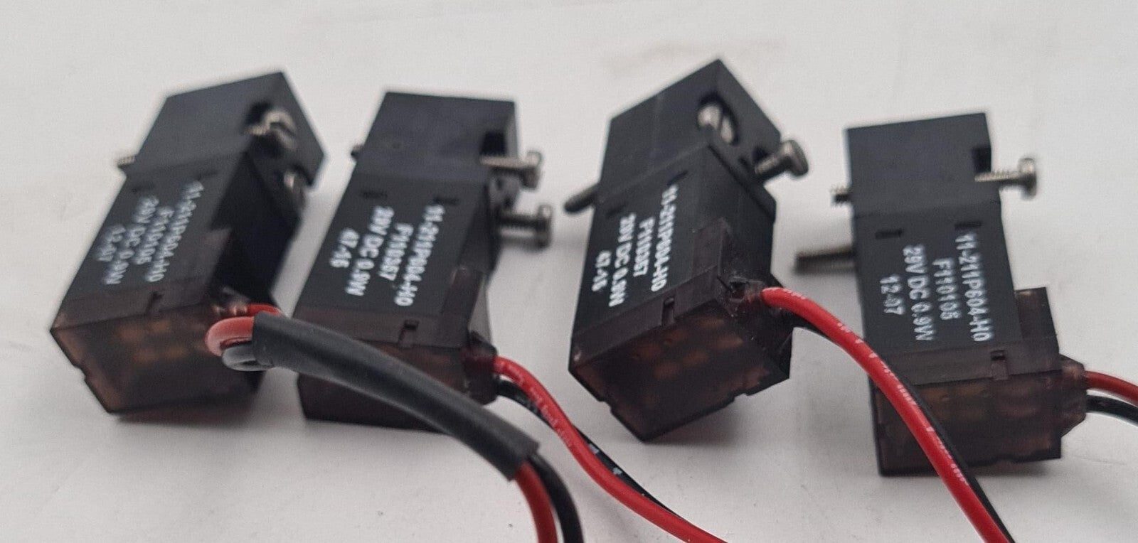 [LOT OF 4] Norgren Fasmedic Valve 11-211P604-H0 F110105 / F110357