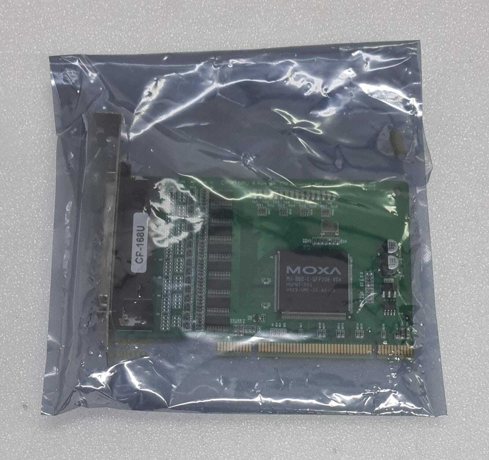 NEW - MOXA MU-860 CP-168U 8 Port RS-232 Universal PCI Communication Board