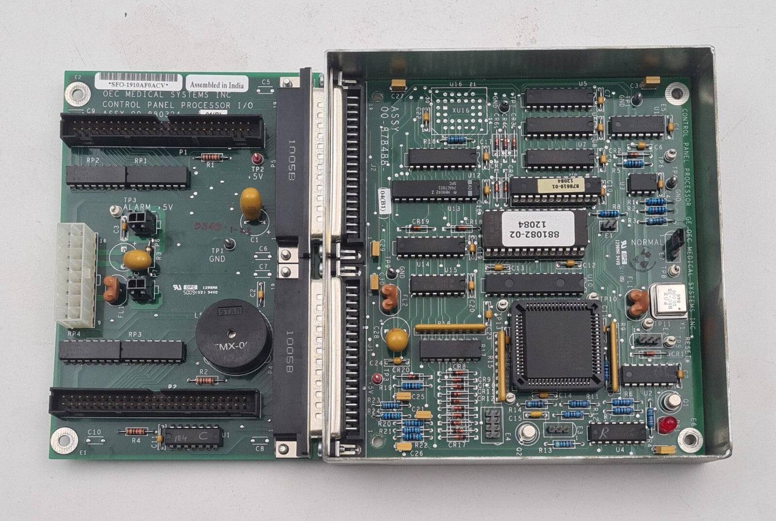 GE control panel processor board 00-878488 front view
