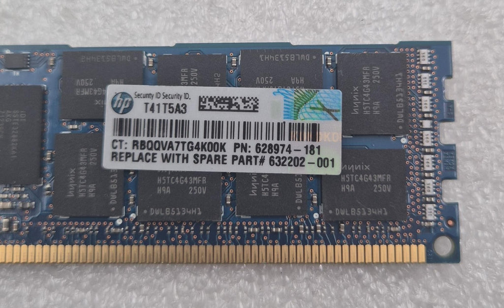 [LOT 8] SK Hynix 16GB 2Rx4 PC3L-10600R HMT42GR7MFR4A-H9 SERVER MEMORY RAM *HP*