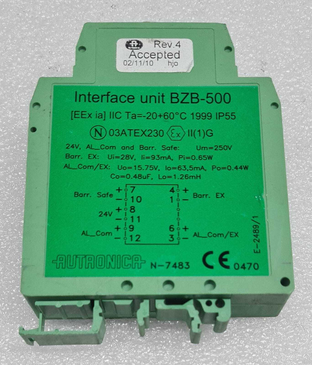 PHOENIX CONTACT AUTRONICA Interface Unit BZB-500