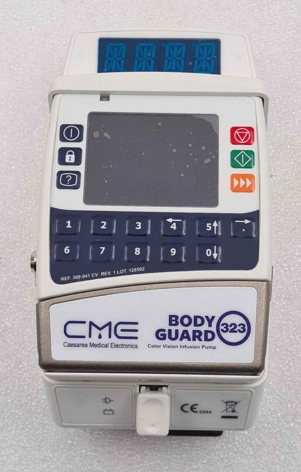*NEW* MedNet CME Caesarea BodyGuard 323 999-603EN Infusion PUMP & CHARGER KIT