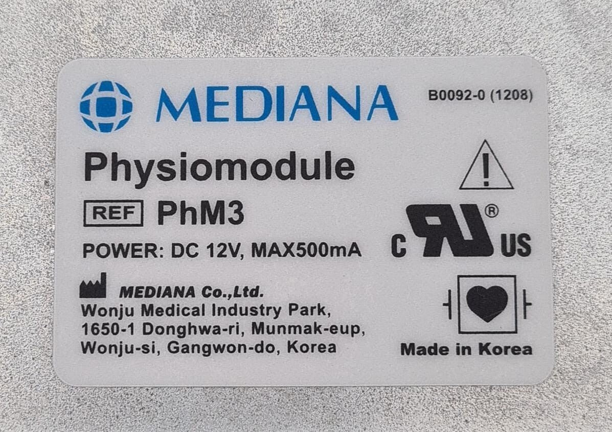 MEDIANA Physiomodule PhM3 DC 12V MAX500mA