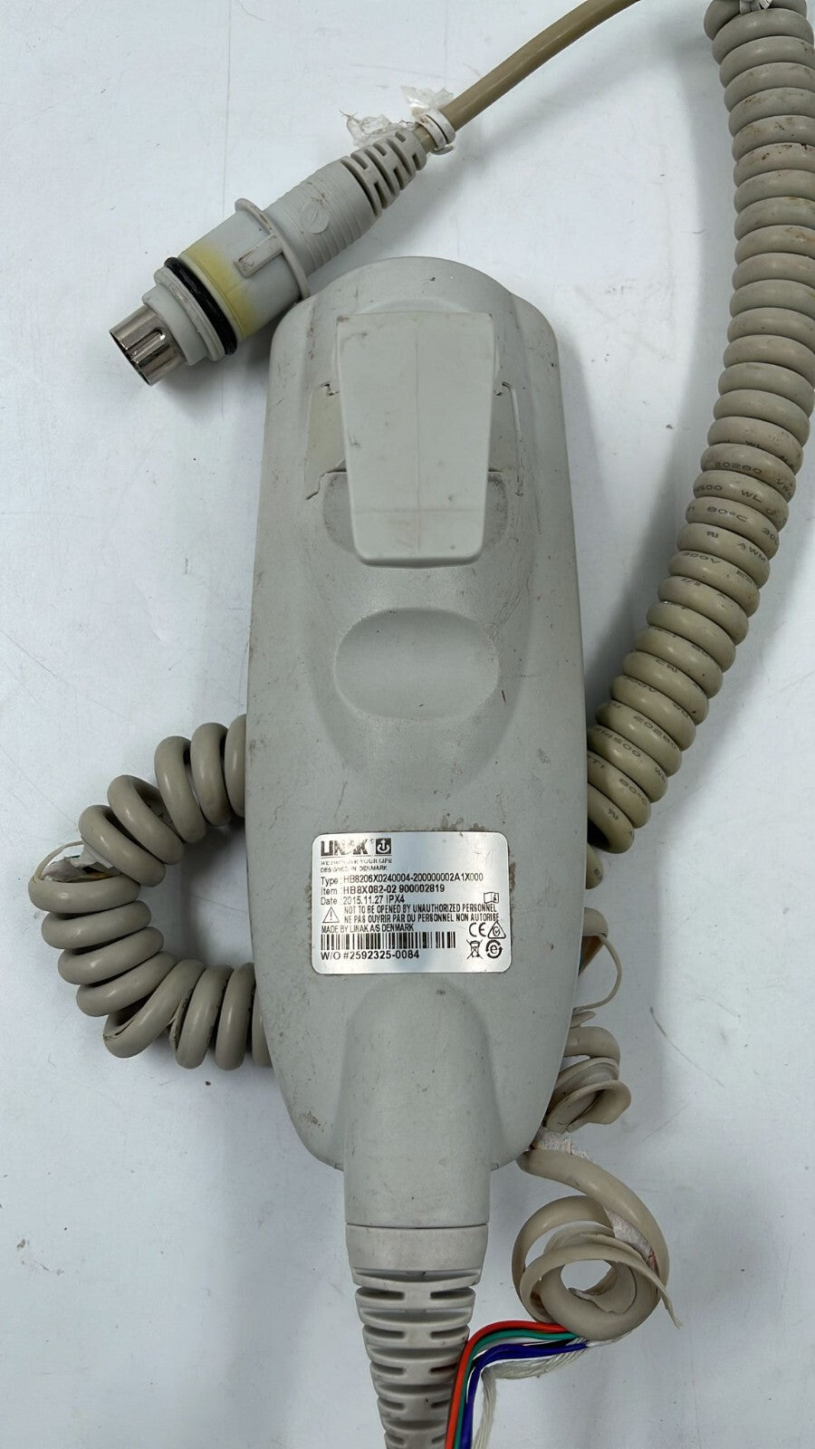 Hill-Rom Liko HB8X082-02 Linak Hand-Control HB8206X0240004 ** AS IS