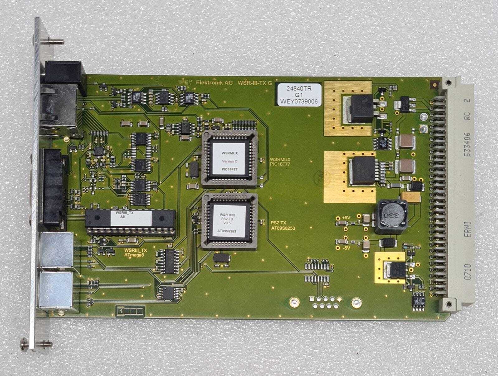WEY Elektronik TEC 24840TR G1 WSR-III-TX G Video Transmitter Board
