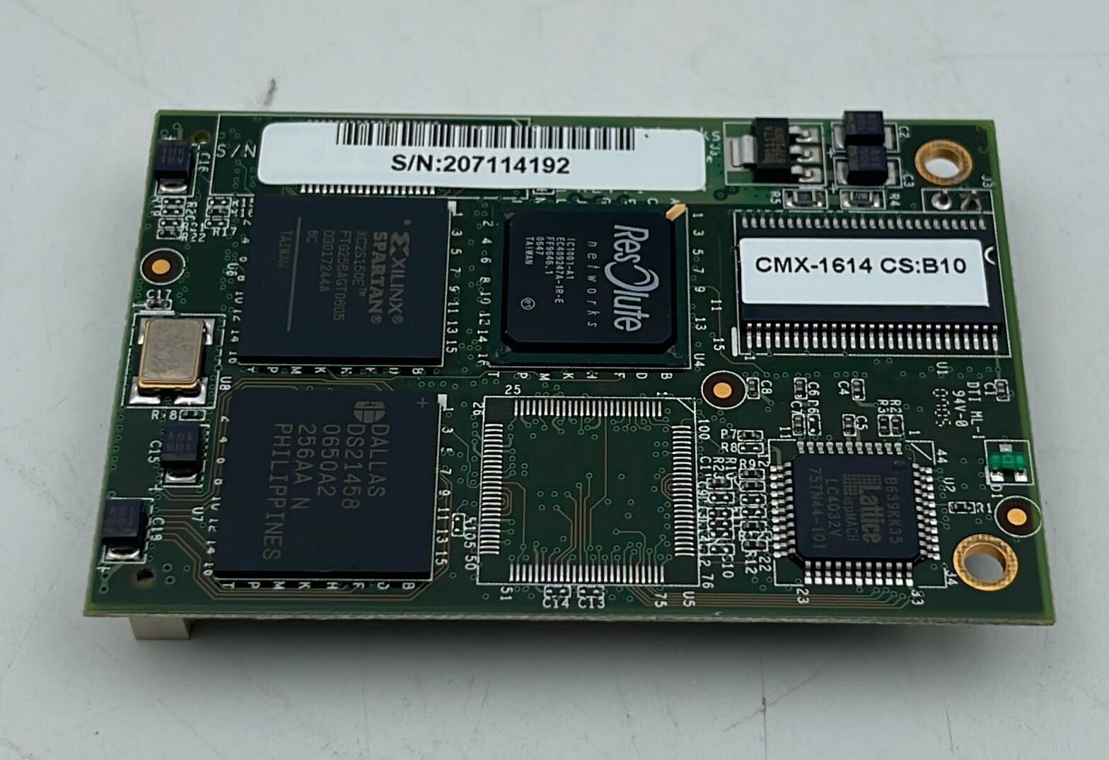 CMX-1614 Resolute Quad E1/T1 and Ethernet TDM over Packet Gateway