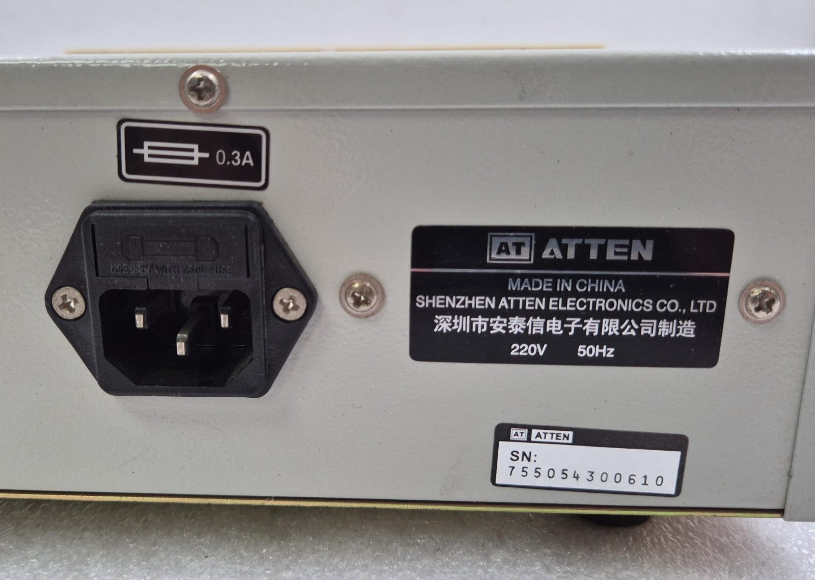 SHENZEN ATTEN AT5000-F2 FREQUENCY EXPANDER 2-3GHZ FOR SPECTRUM ANALYZER 220V