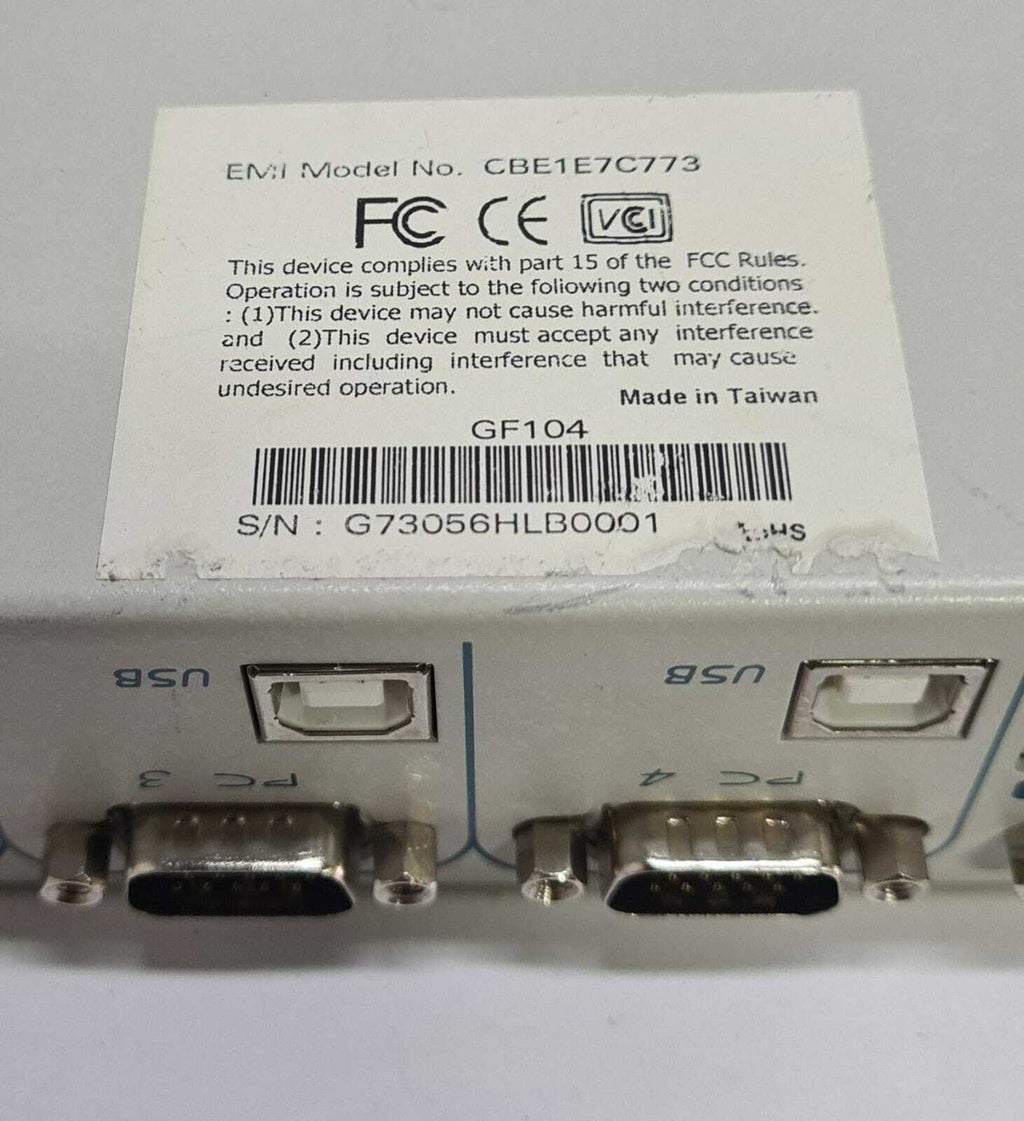 Rextron ACRO GEAR KAG14 4 Port USB KVM Switch