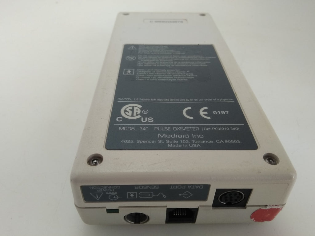 Palco Laboratories Model 340  Pulse Saturation Oximeter POX010-340