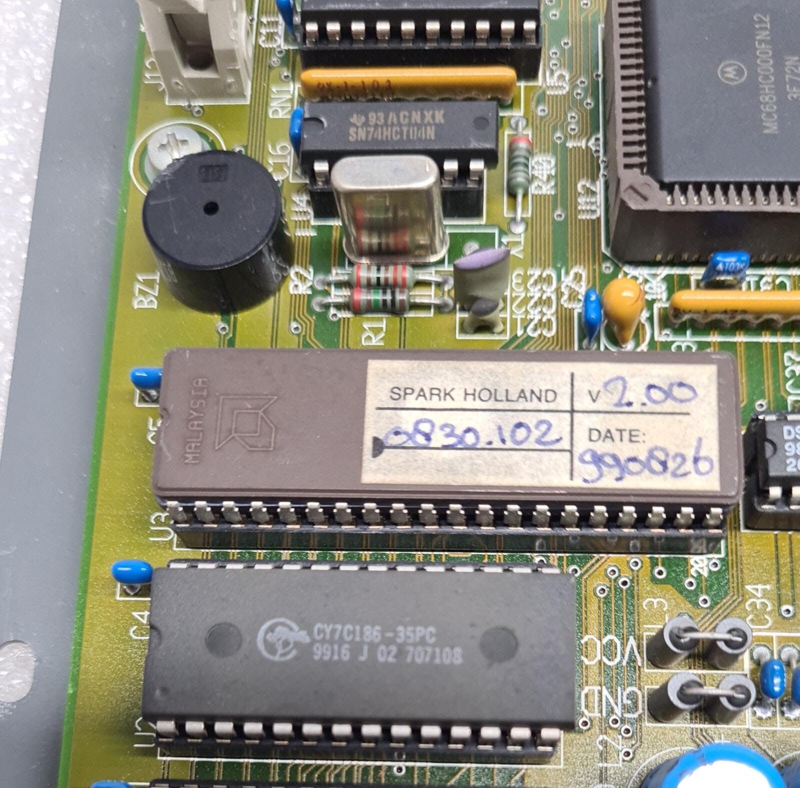 SPARK HOLLAND 0830.601-04 Main Board 9920 PN 2554.191/3