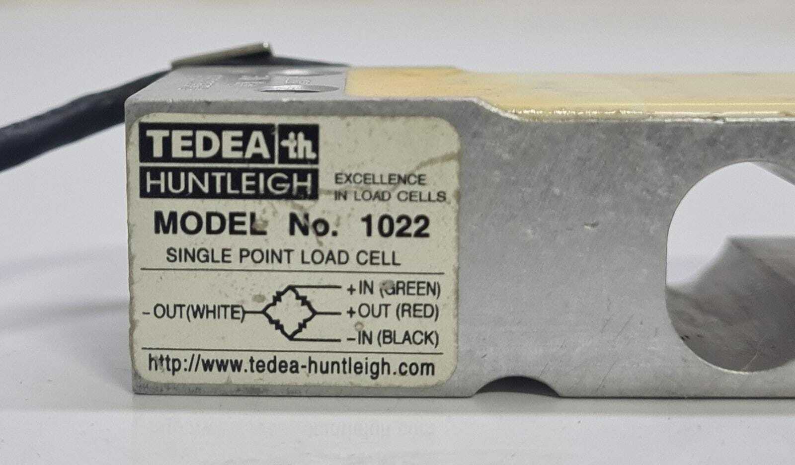 Tedea Huntleigh Model No. 1022 Single Point Load Cell 30 KG