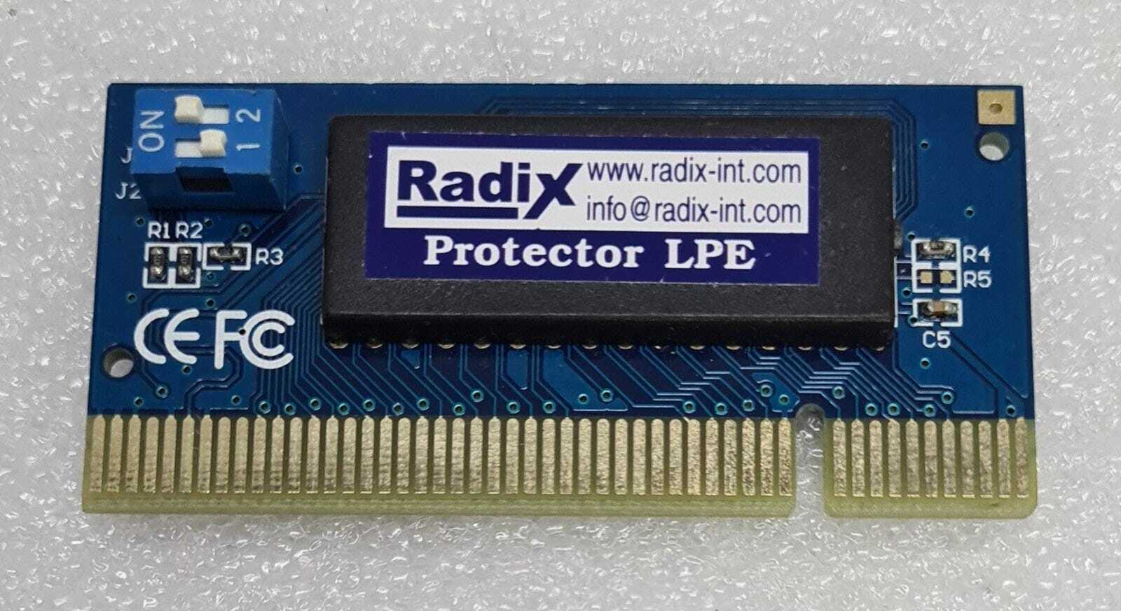 Radix Protector LPE PCI Board Module Circuit Card