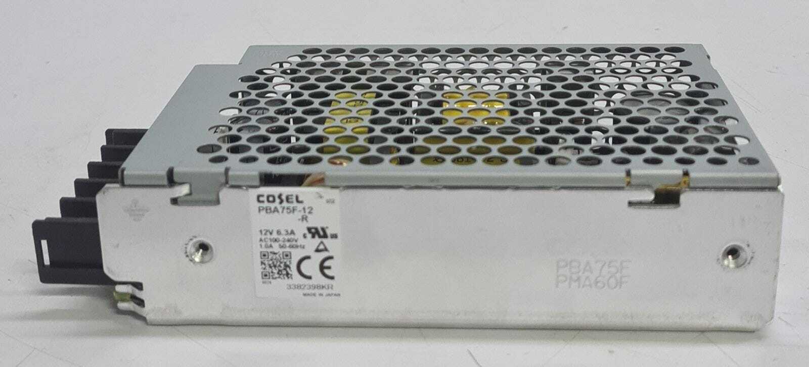 COSEL PBA75F-12-R Power Supply 100-240V 1.0A 50-60Hz PBA75F PMA60F