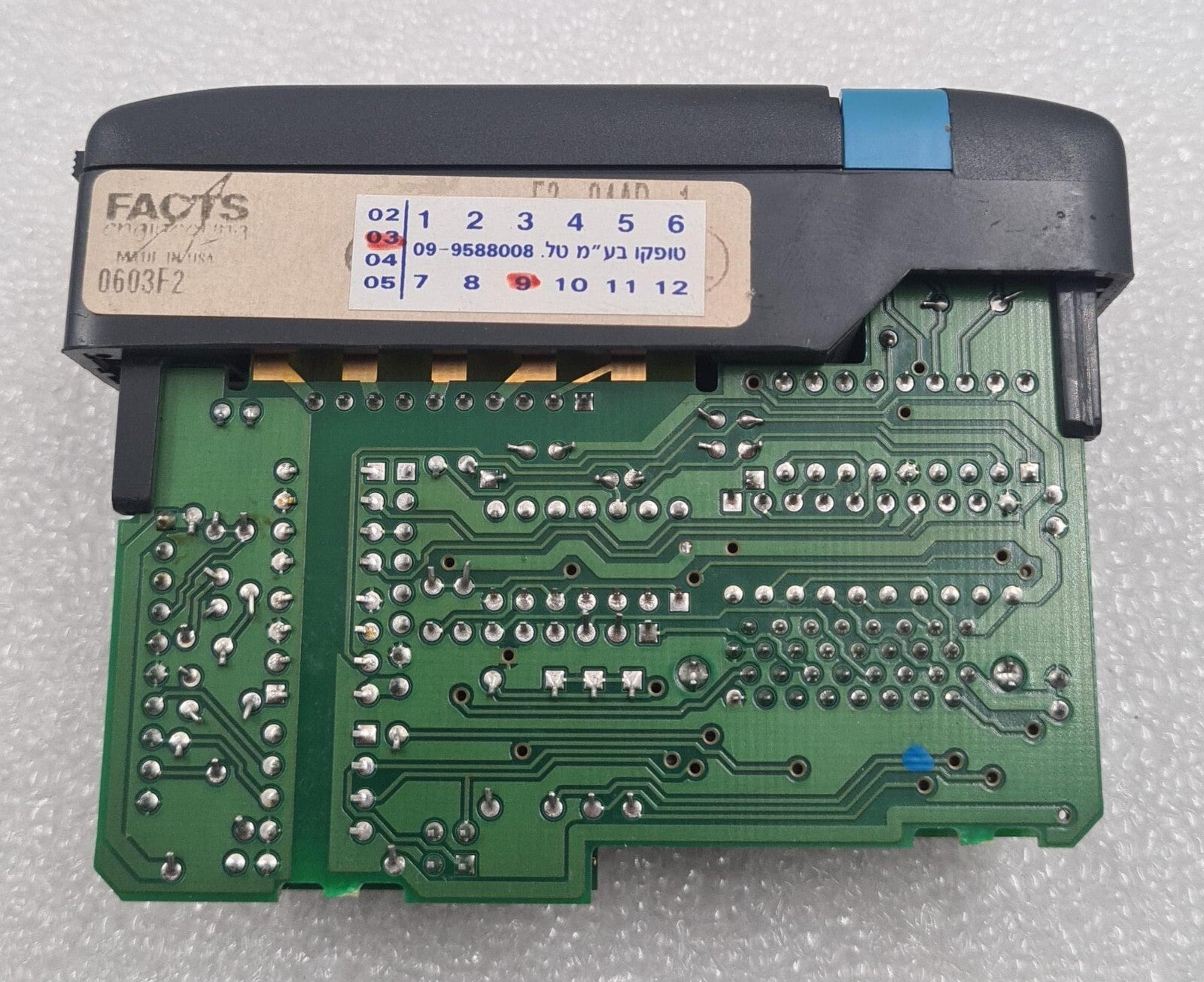 FACTS ENGINEERING F2-04AD-1 INPUT MODULE ANALOG 4CH BOARDS P9113D-F | P9113M-F