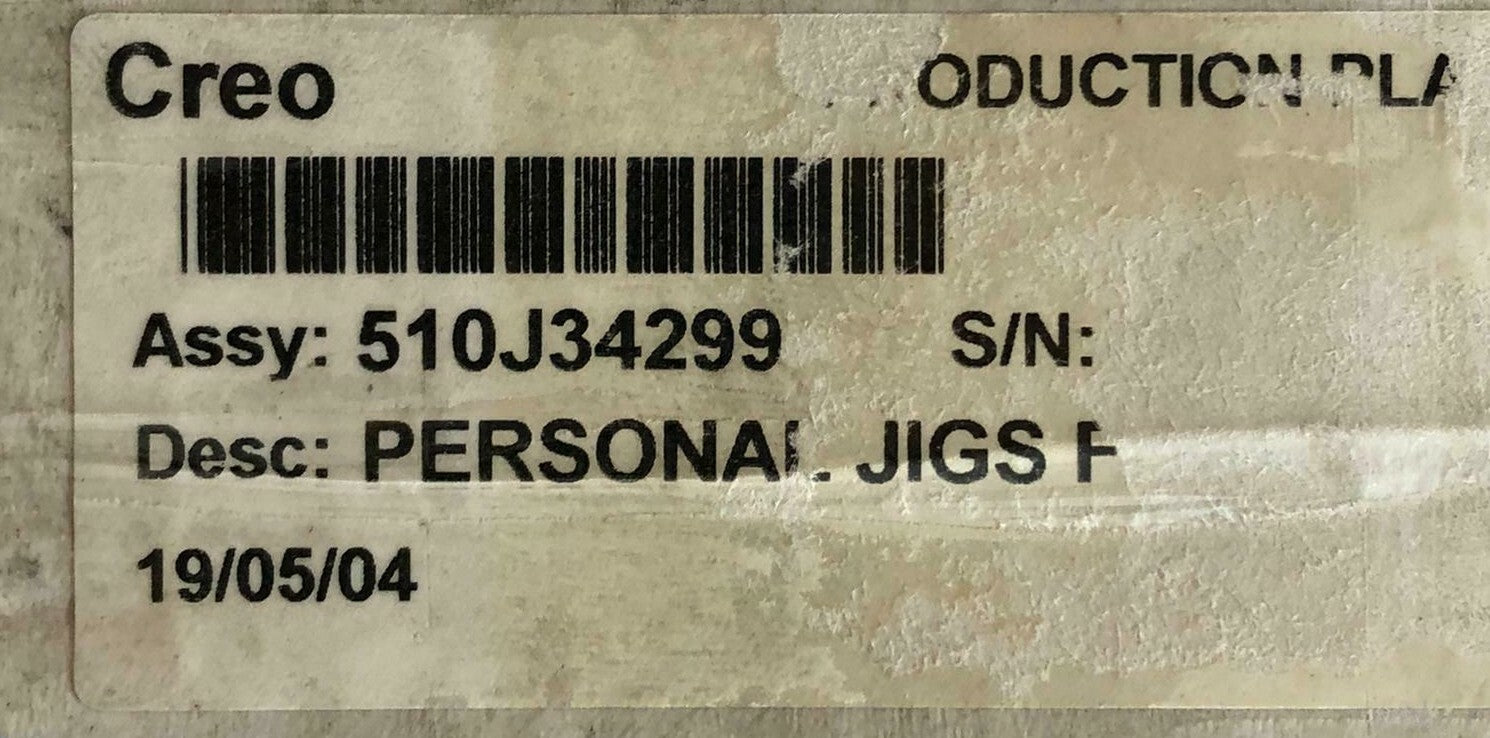 Jig Location Motion Tool Dolev 800 PRINTER Calibration Tool Pesola