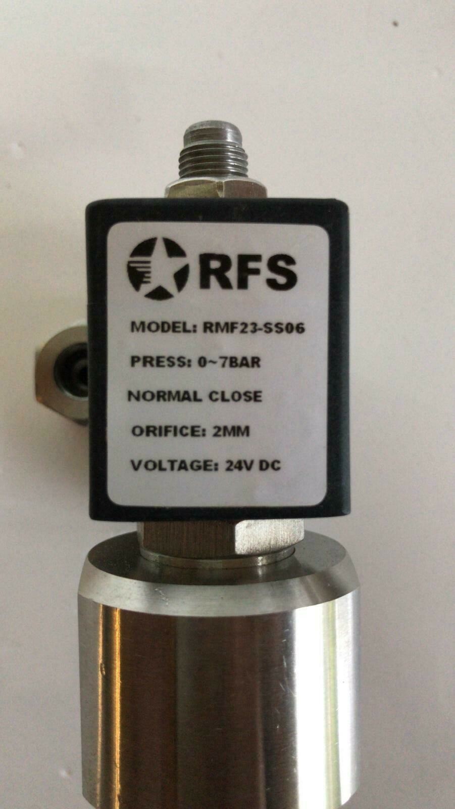 GEM Operated solenoid coil valve 7 bar rmf23-ss06