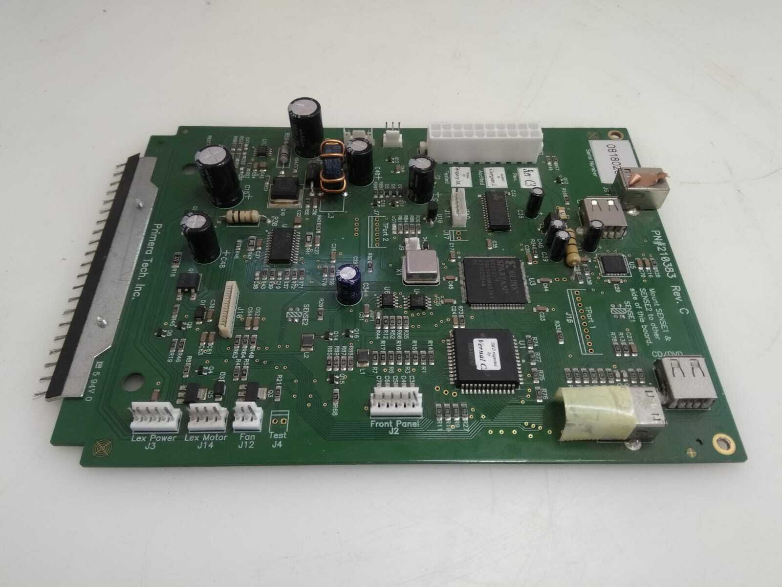 Primera Bravo Pro Disc Printer 210383 Rev C Usb Mainboard Assy Sku 140383 3
