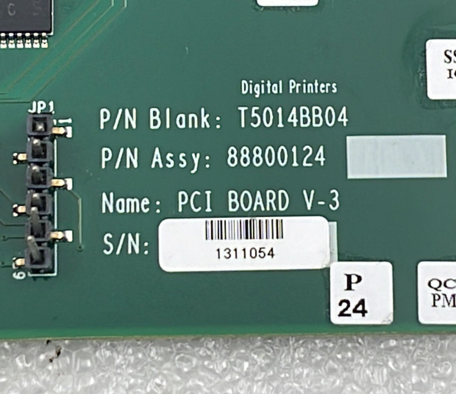 PCI Board V-3 88800124 T5014BB04 Digital Printers