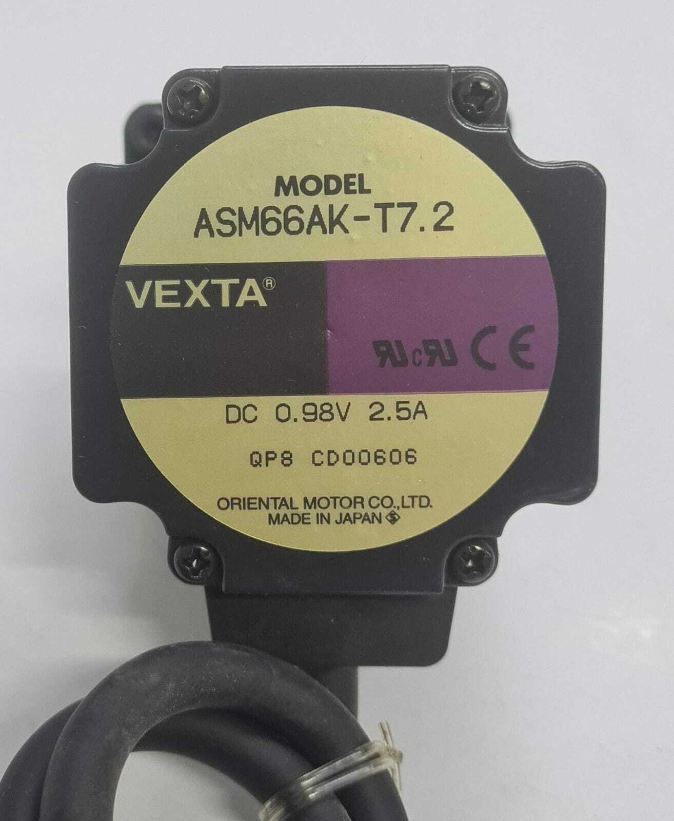 Oriental Motor Vexta Servo Motor ASM66AK-T7.2 Closed Loop Stepper