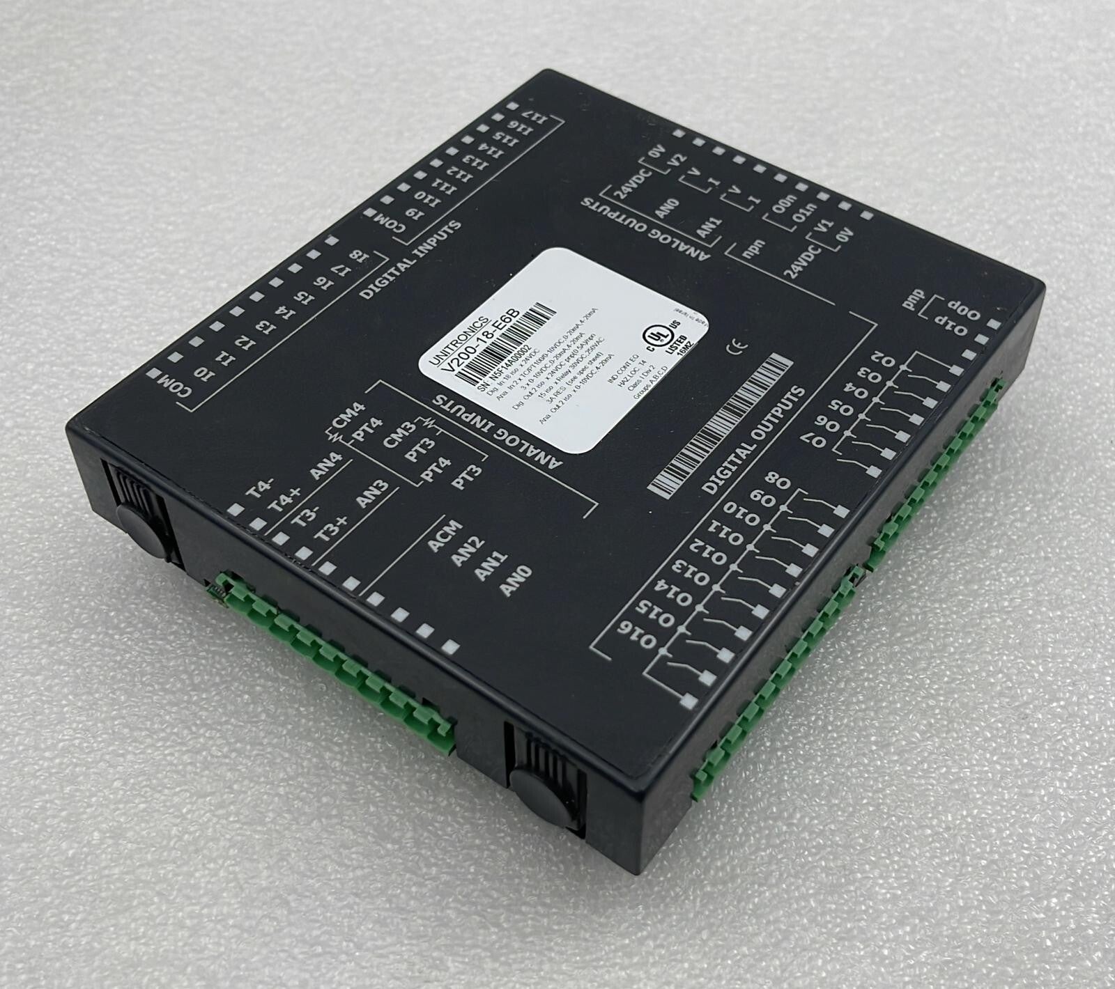 Unitronics V200-18-E6B SNAP in I/O Digital Module **AS IS