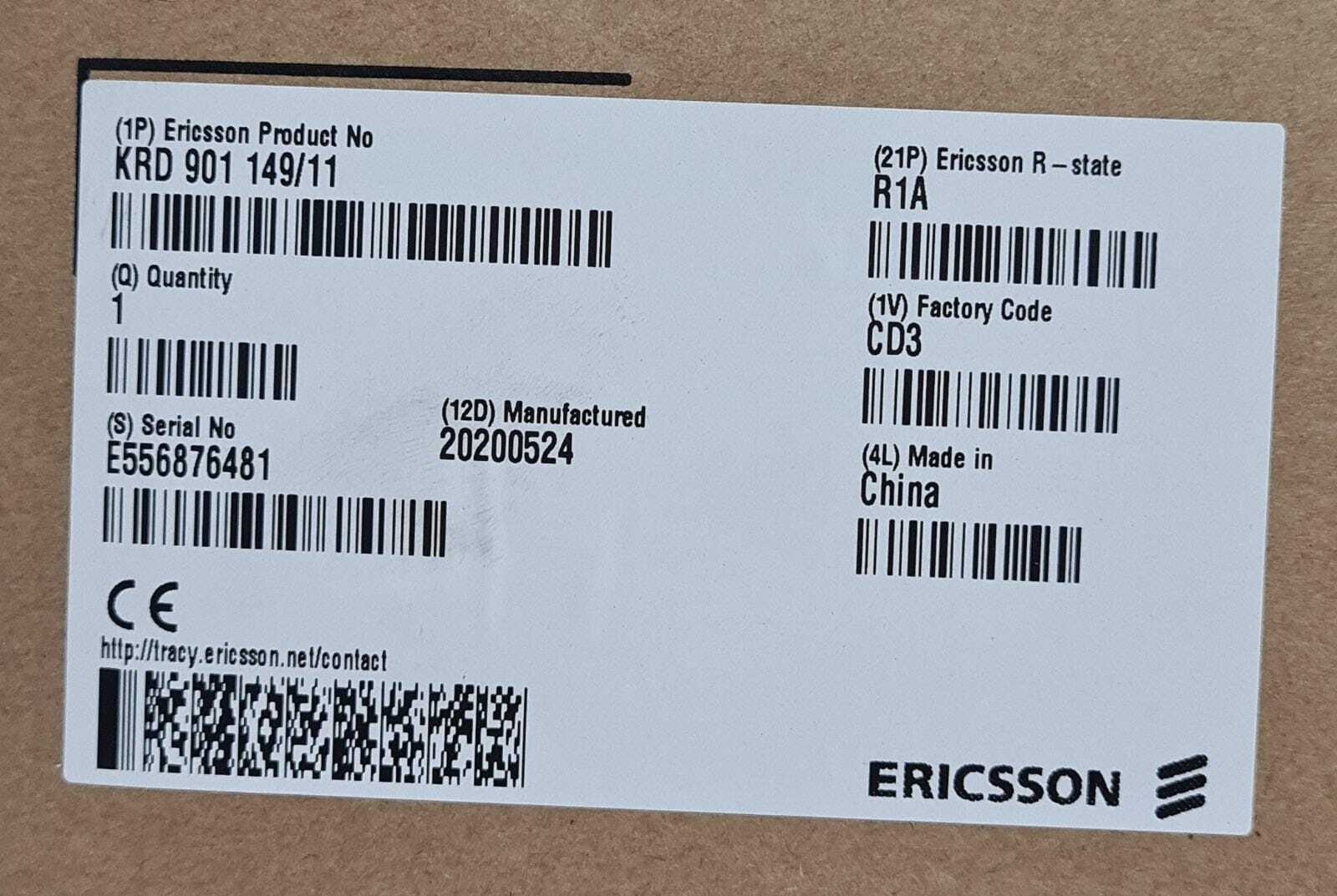 NEW - Ericsson Mobile Radio AIR KRD 901 149/11 Remote Head Unit RRUS R1A