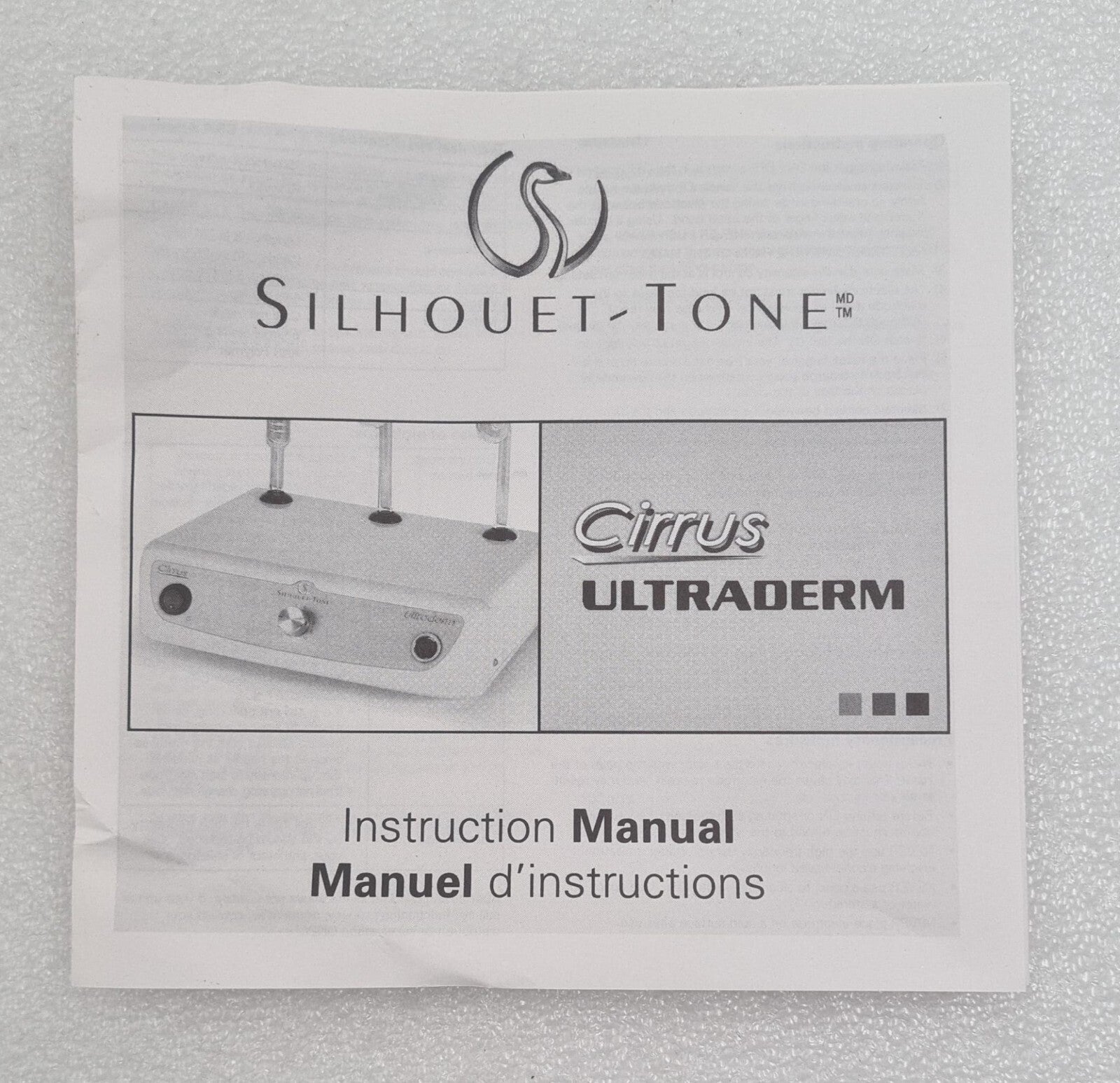 SILHOUET-TONE Cirrus Ultraderm High Frequency Facial Machine 230V W/ Applicator