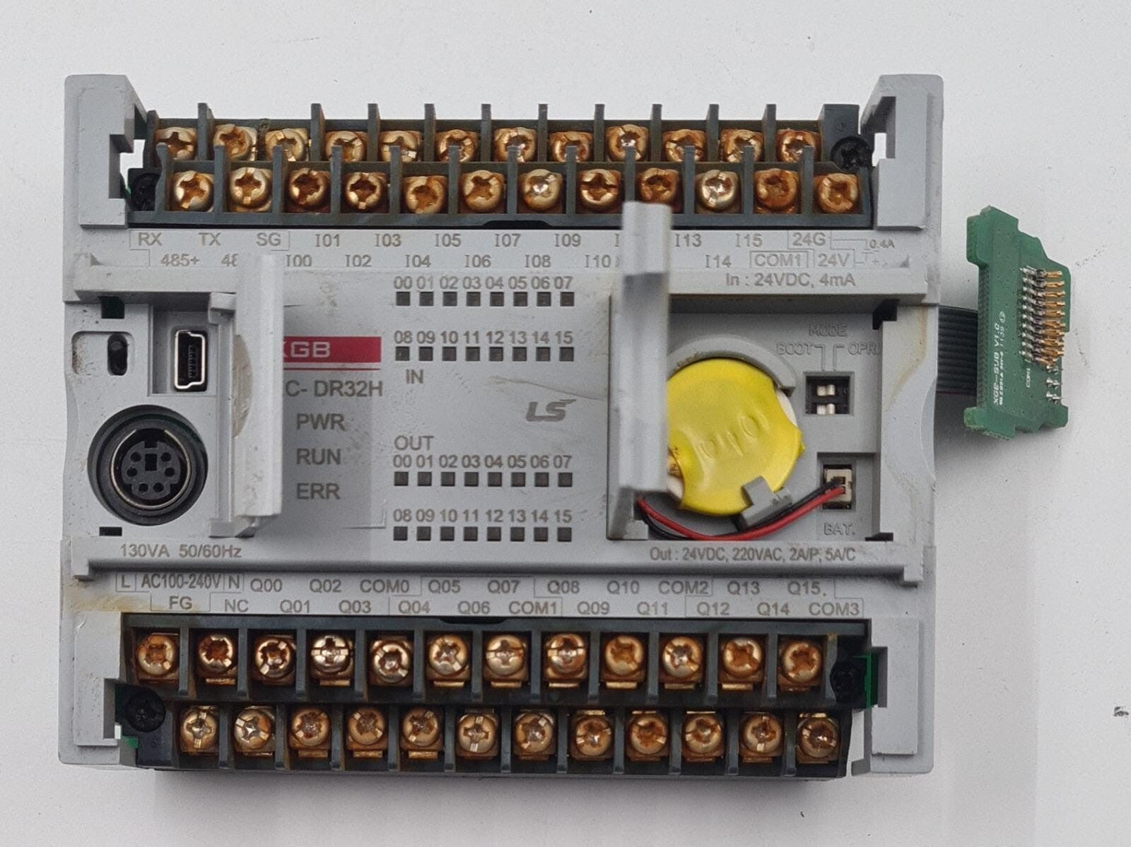 LS PROGRAMABLE CONTROLLER XGB XEC-DR32H **AS-IS