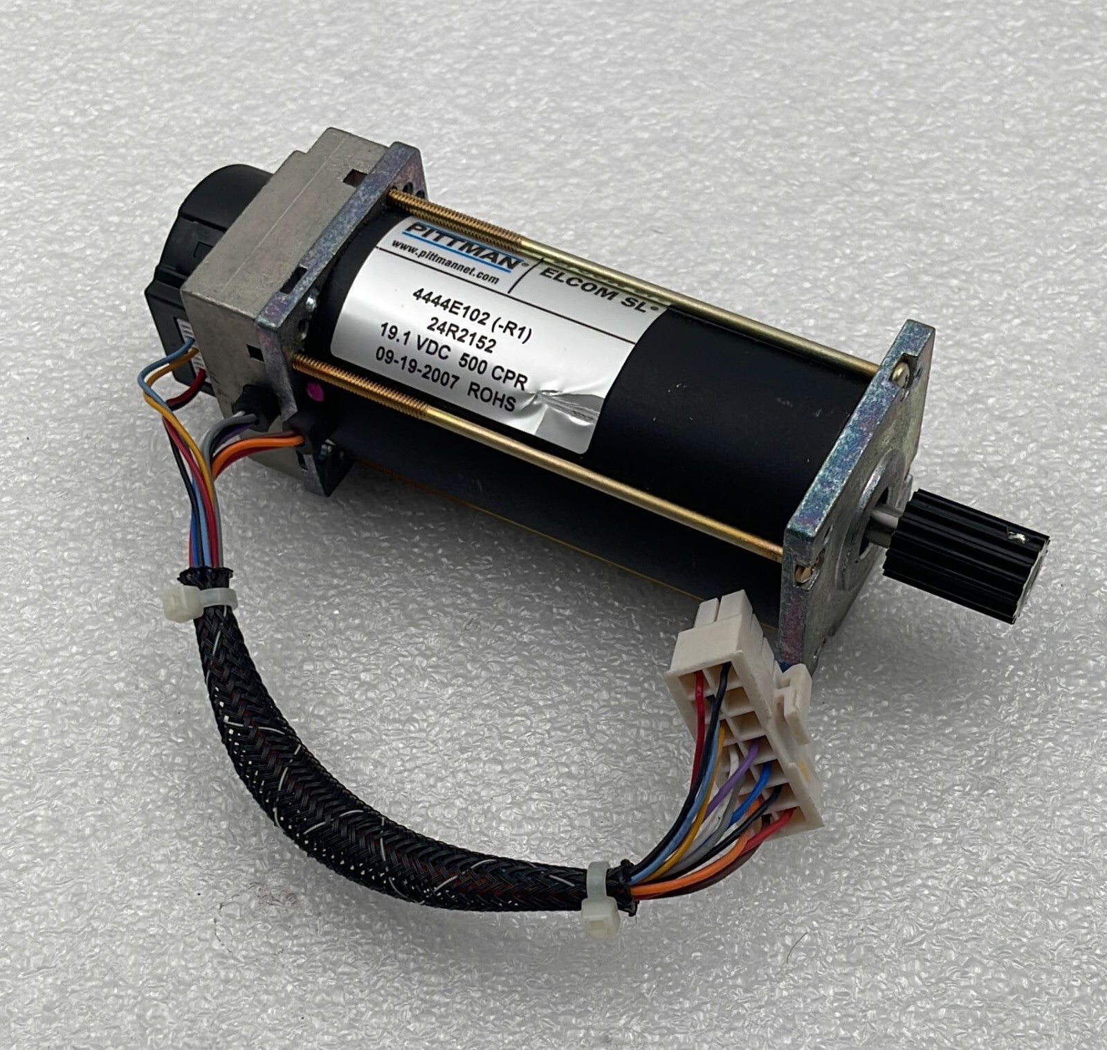 Pittman Elcom SL 4444E102 Motor 24R2152 19.1 VDC 500 CPR