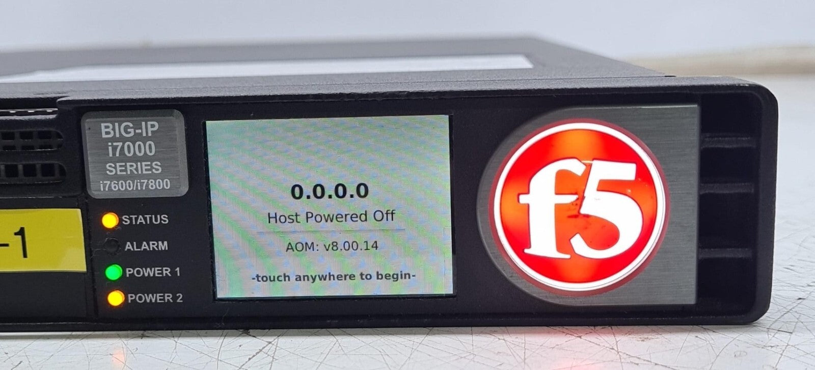 F5 BIG-IP i7000 Series i7600 i7800 Local Traffic Manager 503-0031-00 LTM SERVER