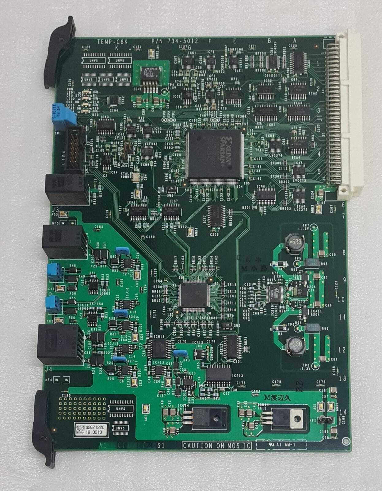 HITACHI TEMP-C8K P/N 734-5012 Control Board C 27345112