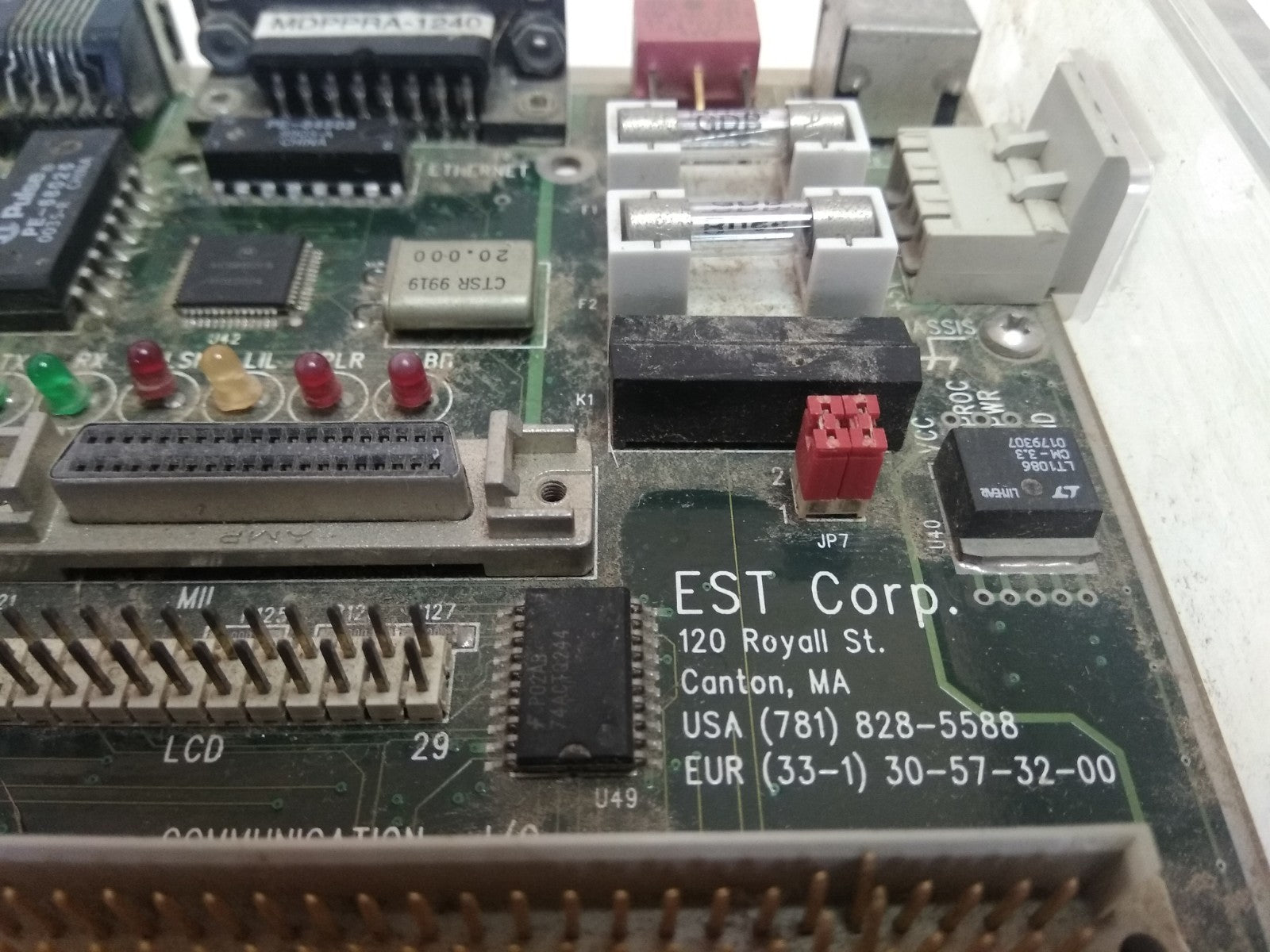 Est Corporation Pcb 00118 Rev 4 Mdppro Medical Healthcare Card Board