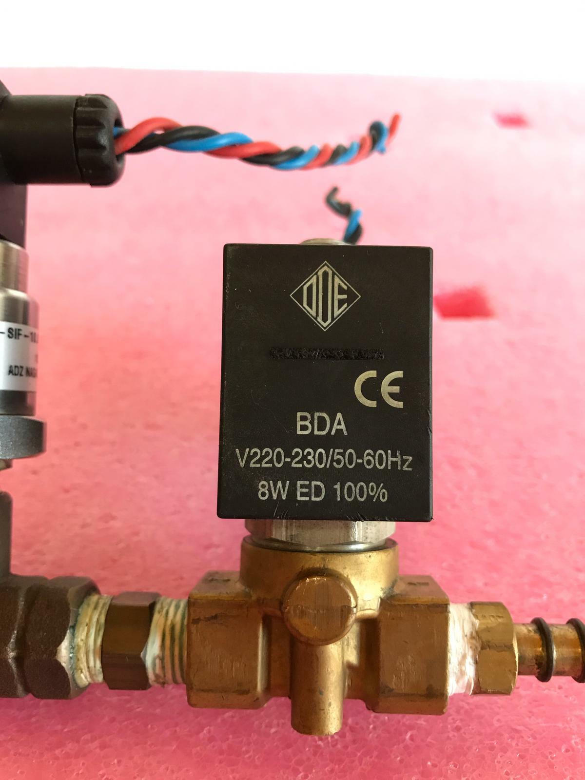 NAGANO ADZ-SIF-10.0 160BAR 20mA + Italian ODE solenoid coil BDA 8W GAS Valve