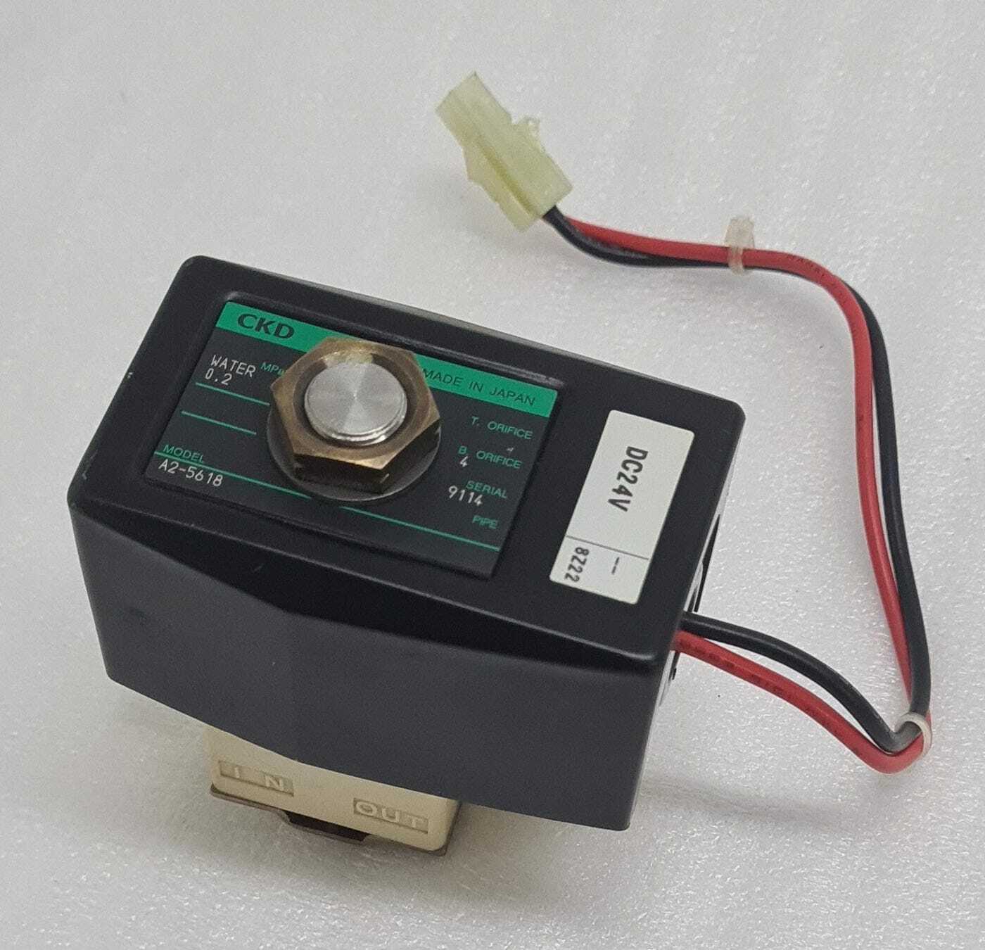 CKD A2-5618 VALVE AIR 0.2 MPa Water DC24V