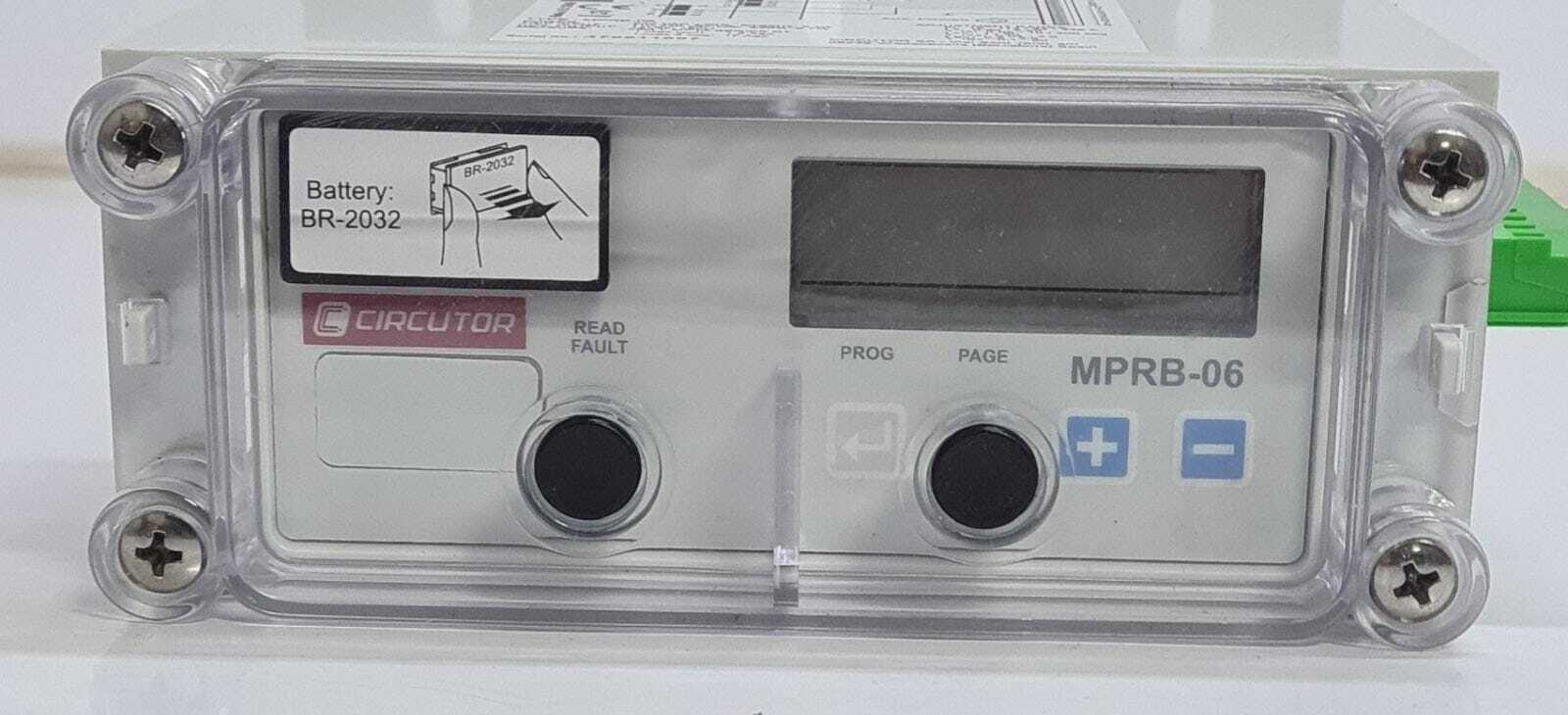 ABB CIRCUTOR MPRB-06 VER 1.8 Protection Relay for V-module