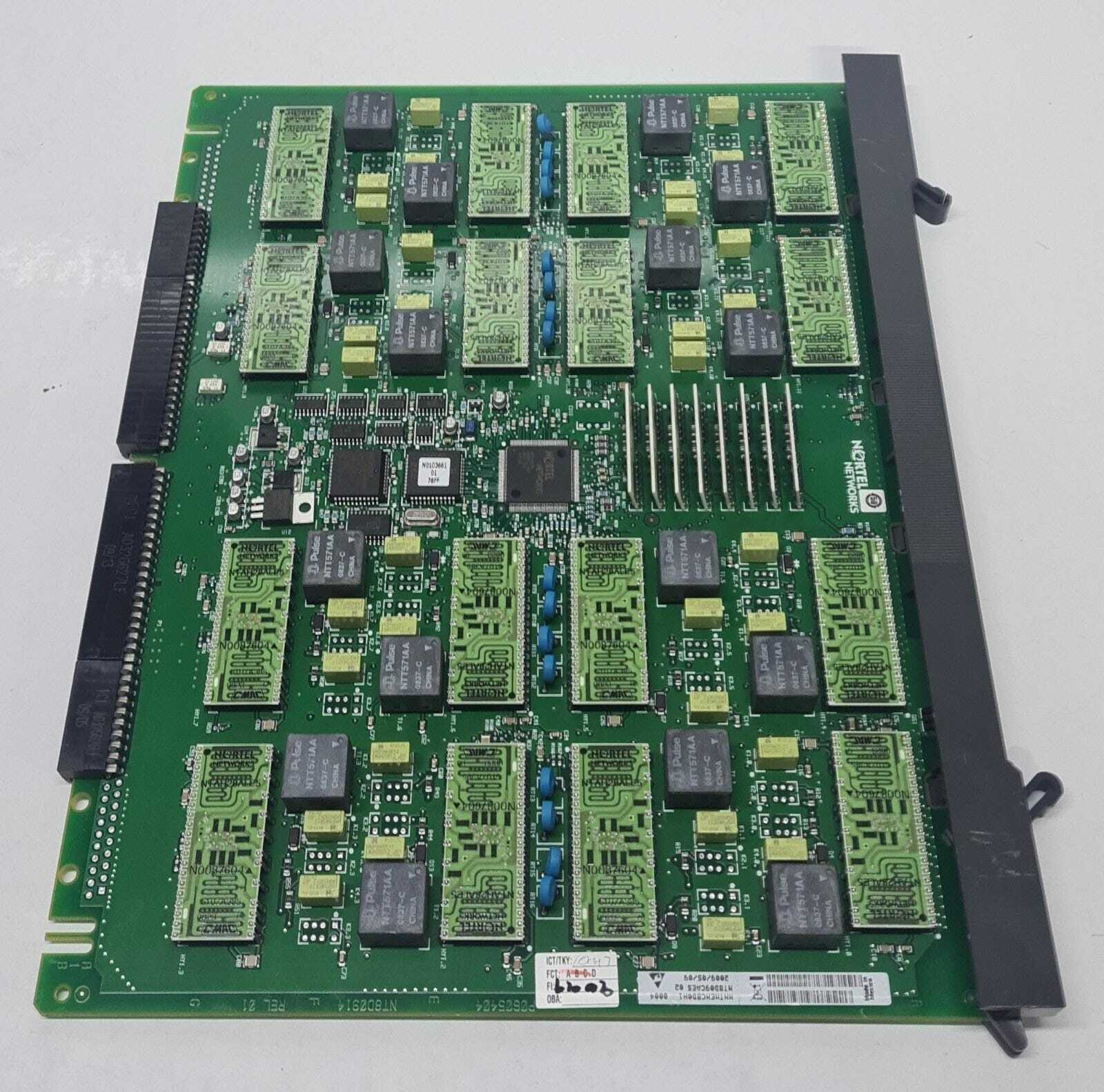 Nortel ANLG M/WLC Line Card NT8D09CAE5 RLSE 01 / 02 / 03 - Message Waiting