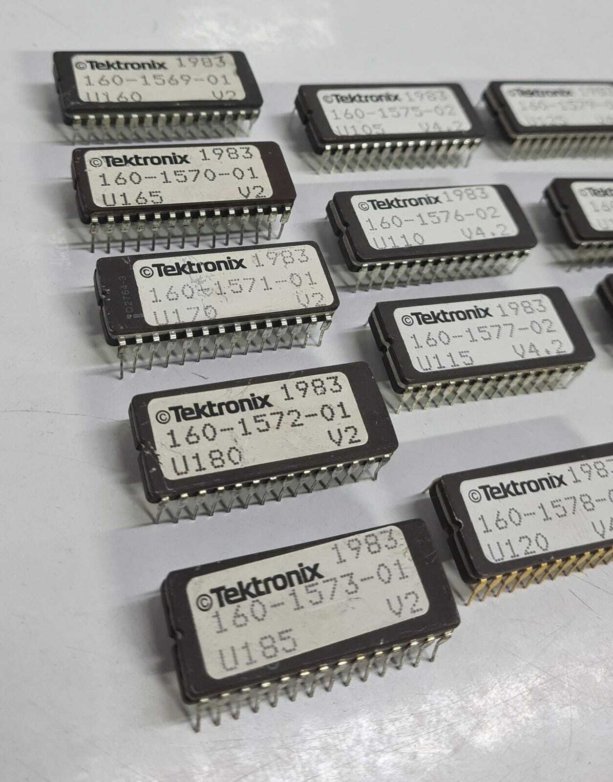 [LOT OF 13] TEKTRONIX 160-15XX-01 Boot ROM Chip