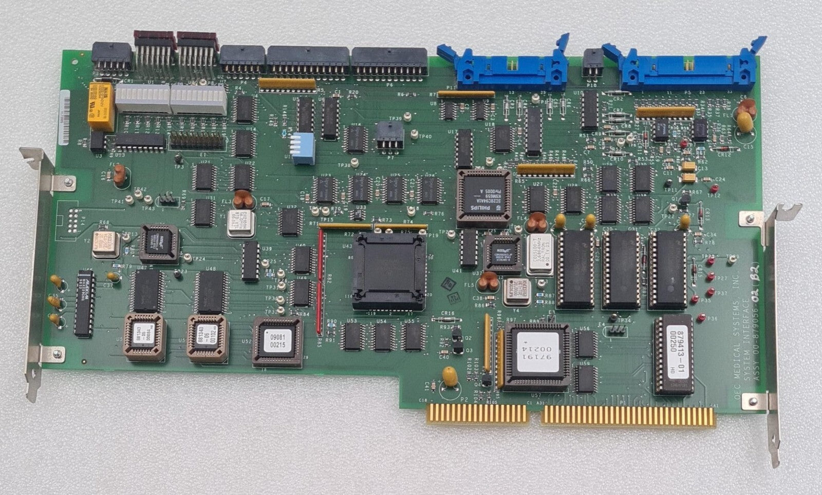 GE OEC SYSTEM INTERFACE ASSY 00-879056-02 (B2) Board for 9800 Workstation