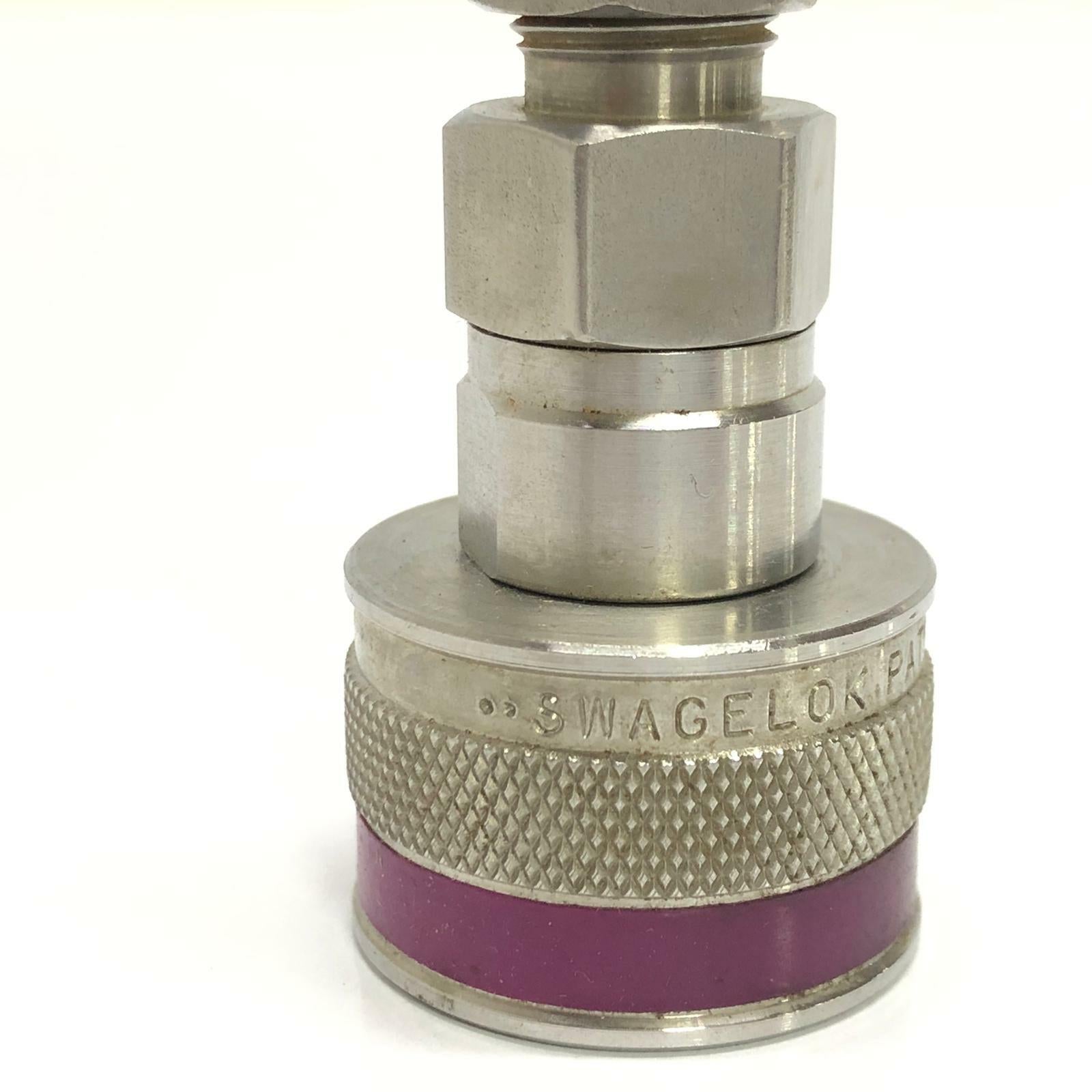 [LOT OF 8] Swagelok Qc6 Key 7 Ss 316 Quick Connect Stem Fitting