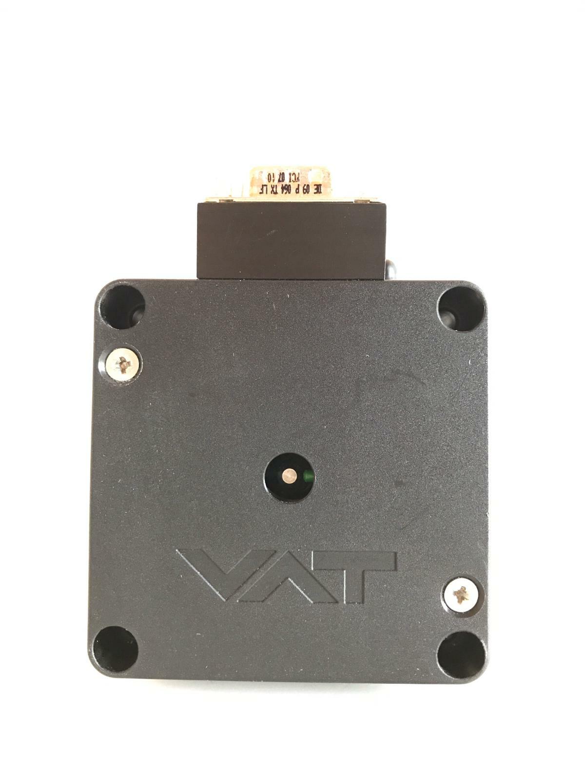 Vat Valve 398171/0001 With Pneumatic Nc Actuator And 9 Way D Sub Plug Connector