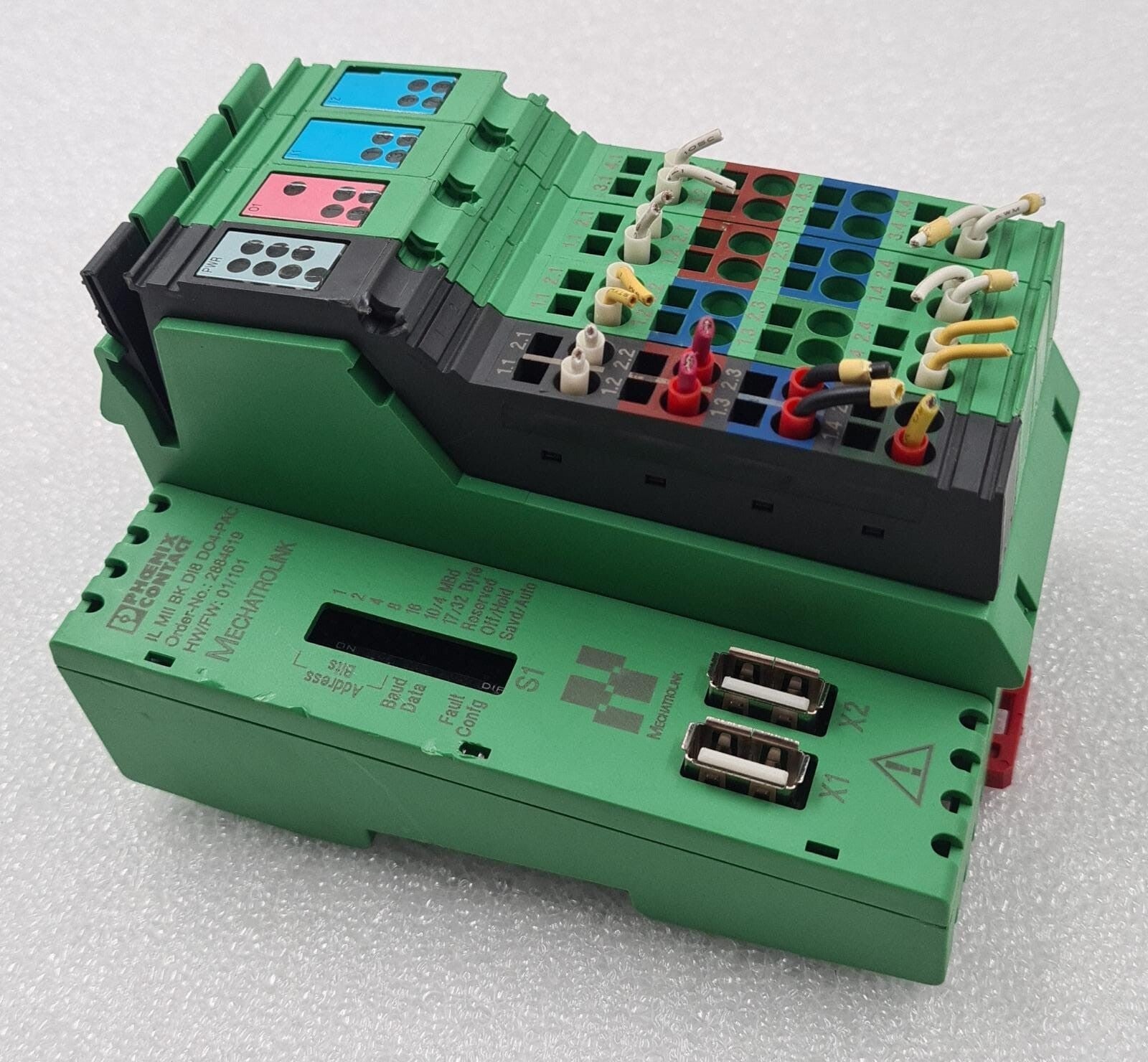 PHOENIX CONTACT Module IL MII BK DI8 DO4-PAC 2884619 MECHATROLINK Bus