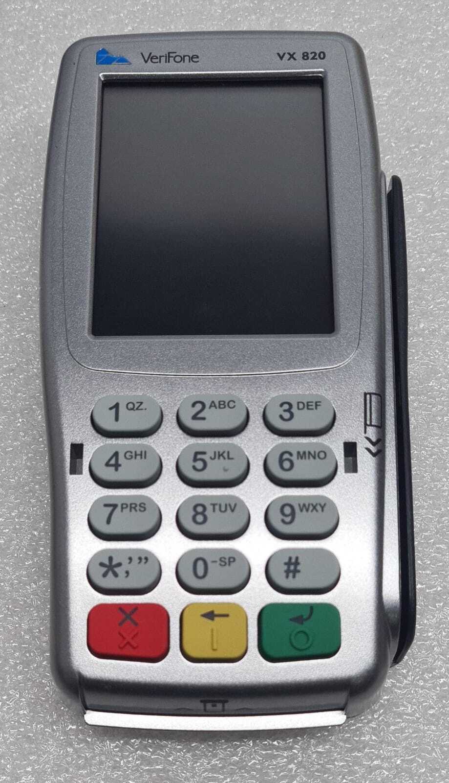 NEW FULL KIT - VeriFone VX820 160MB SC 3SAM STD KEYPD CTLS M282-703-CB-R-3