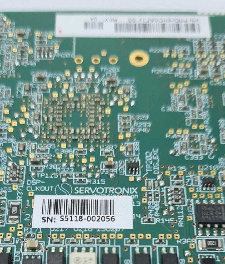 SERVOTRONIX CD-HD CONTROL BOARD PRDr9HCSAF1z-03 Rev. 04