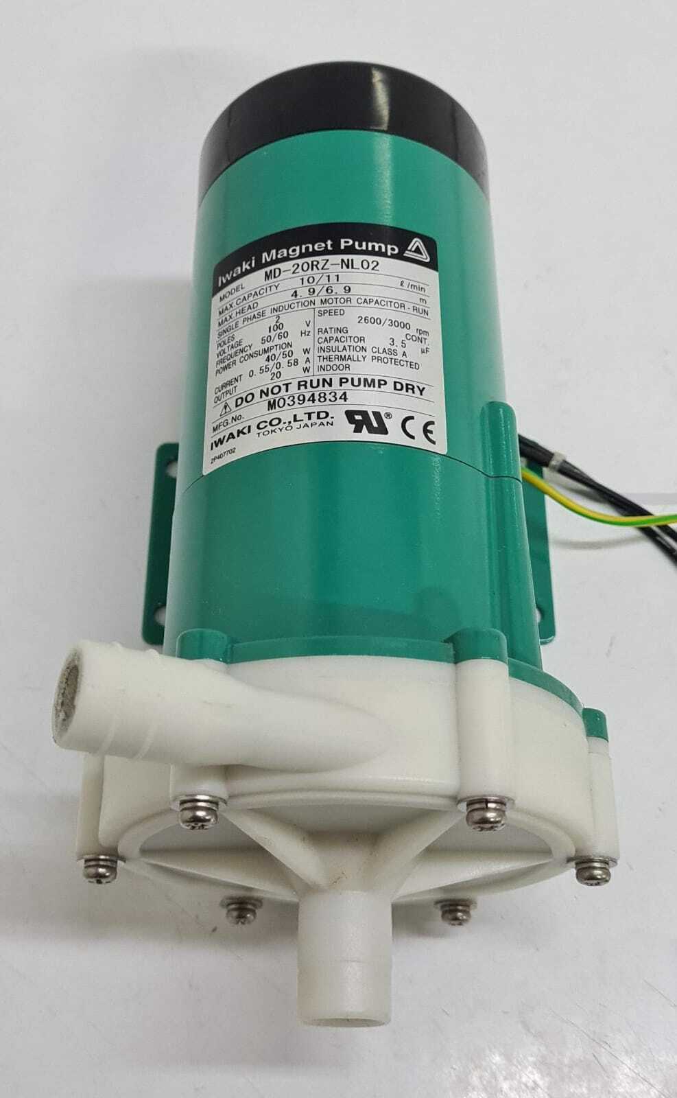 Iwaki Magnet Pump MD-20RZ-NL02 10/11 l/m 100V - Turquoise Color