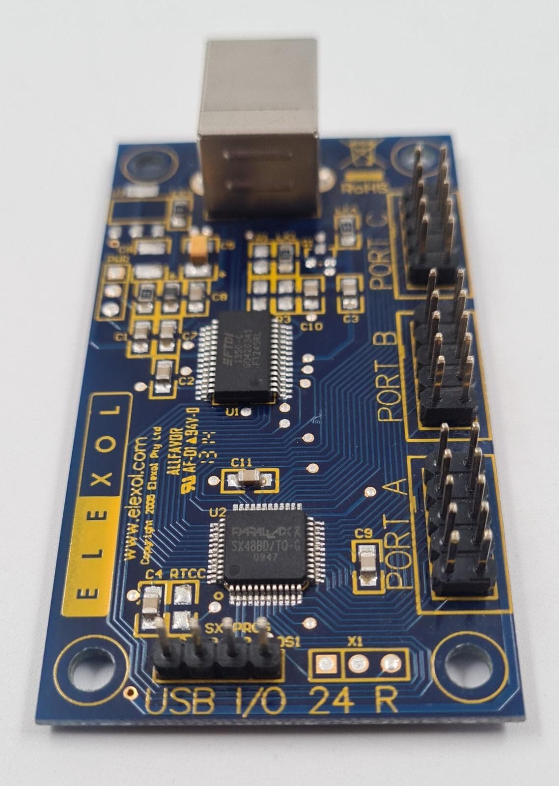 ELEXOL ALLFAVOR AF-01 USB I/O 24R BOARD